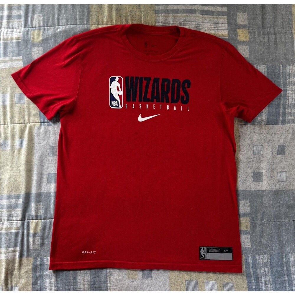 Nike Dri-Fit NBA Washington Wizards Red T-Shirt Men's Size L